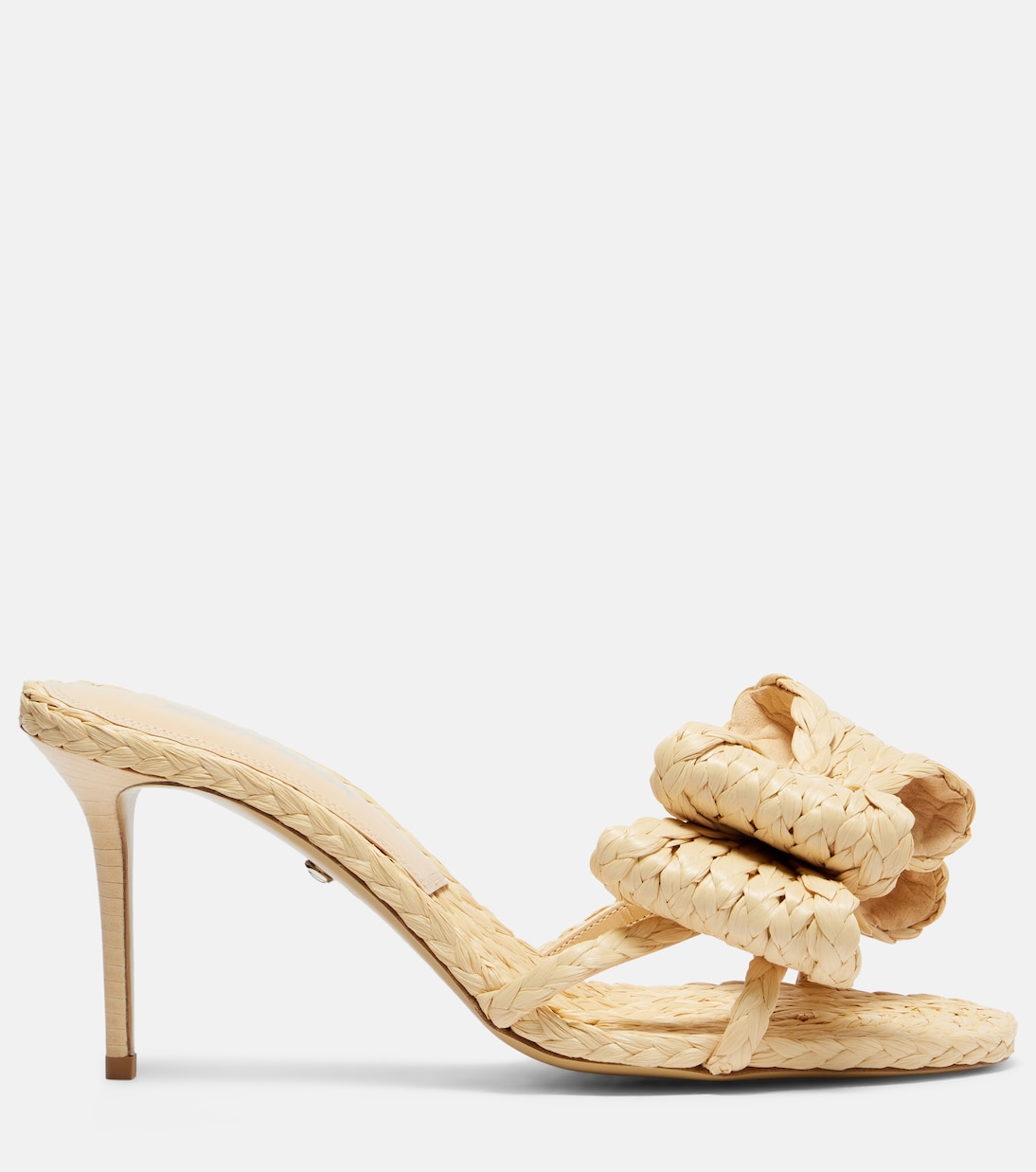 Mules Le Cadeau 85 en raphia | Mach & Mach