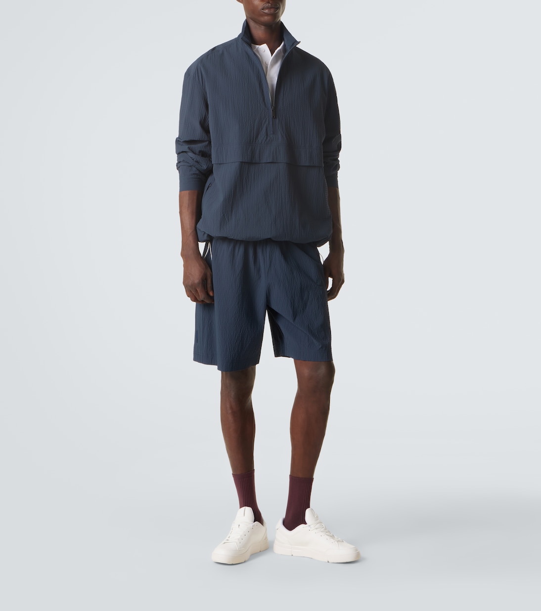 Courtside half-zip jacket | On