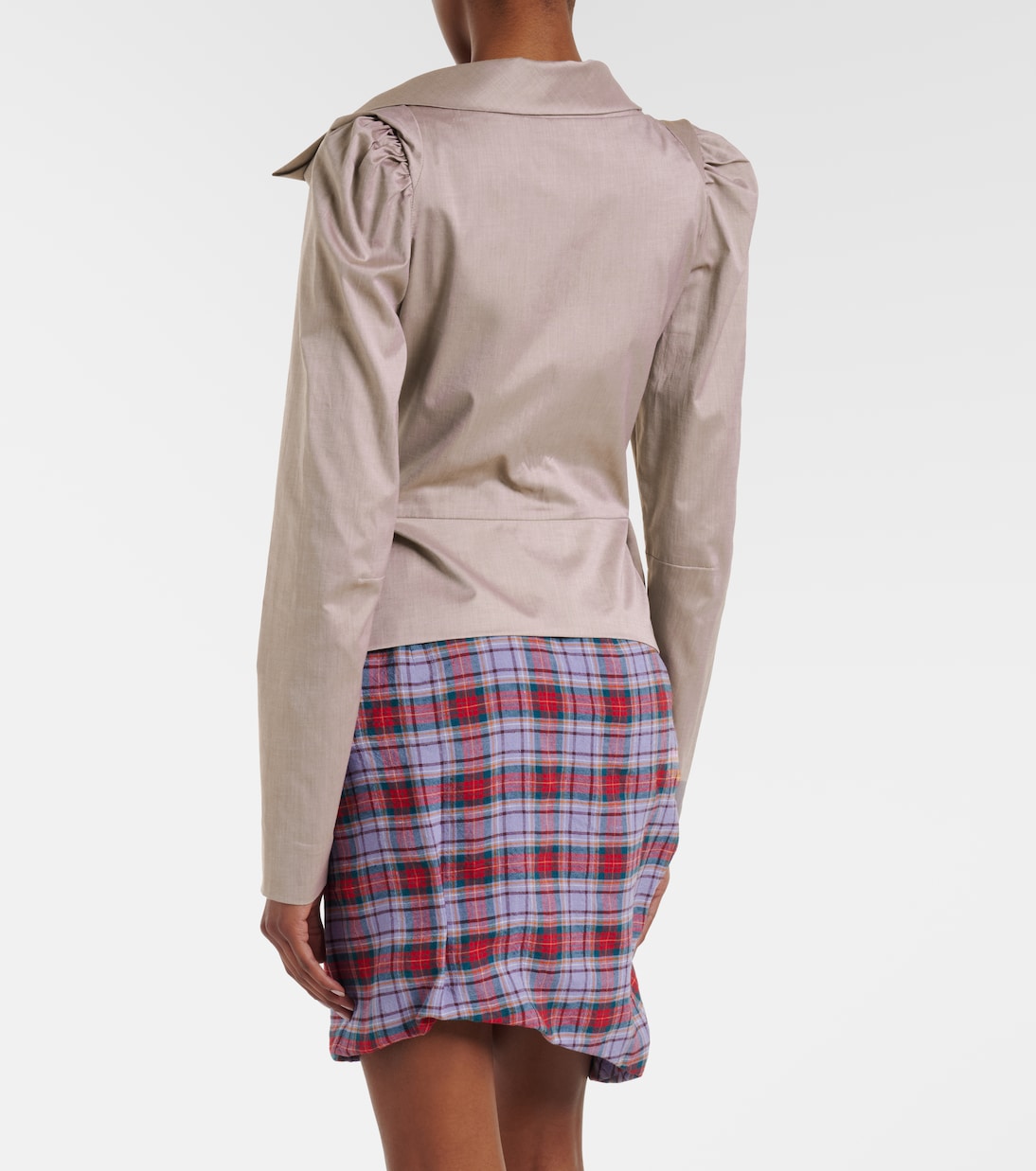 Monday peplum cotton poplin shirt | Vivienne Westwood