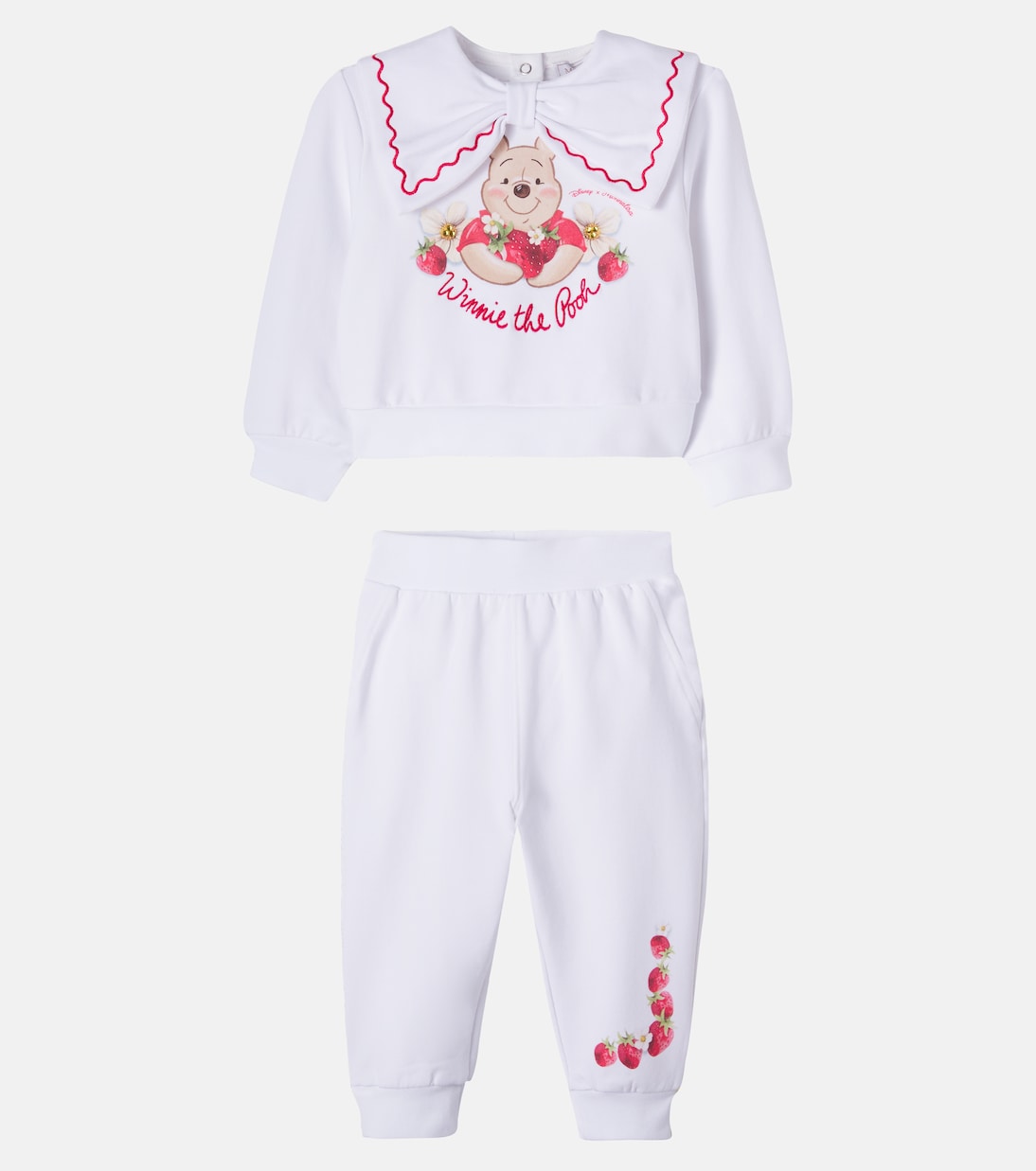 x Disney® baby sweatshirt and sweatpants set | Monnalisa