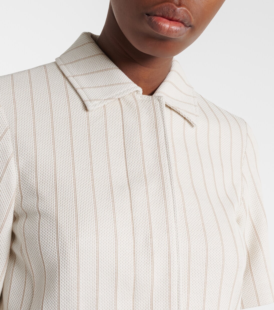 Striped cotton jacket | Max Mara