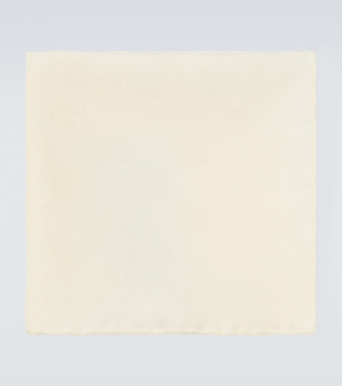 GG cotton and silk pocket square | Gucci