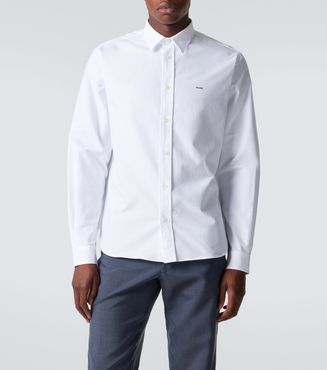 Cotton poplin shirt | Prada