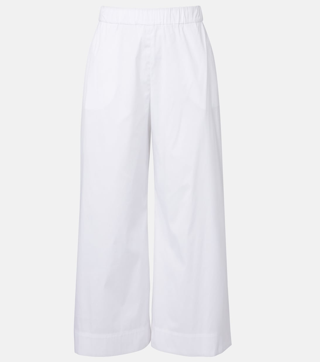 Weite Cropped-Hose Pece aus einem Baumwollgemisch | Max Mara