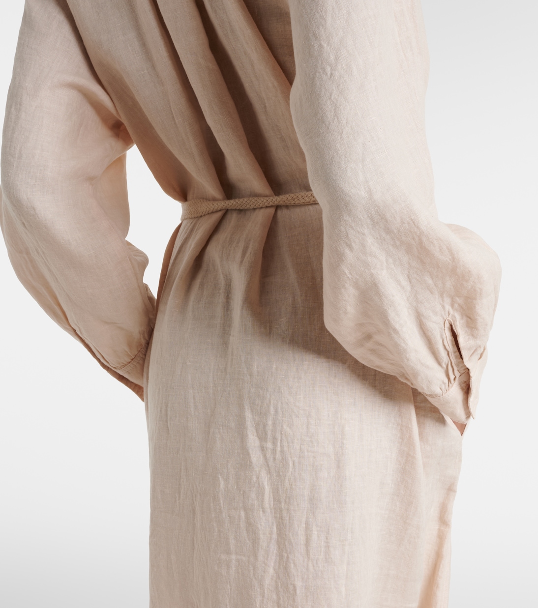 Dakota linen maxi dress | Velvet