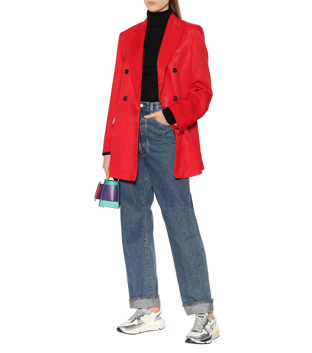 Blazer in crêpe | Golden Goose