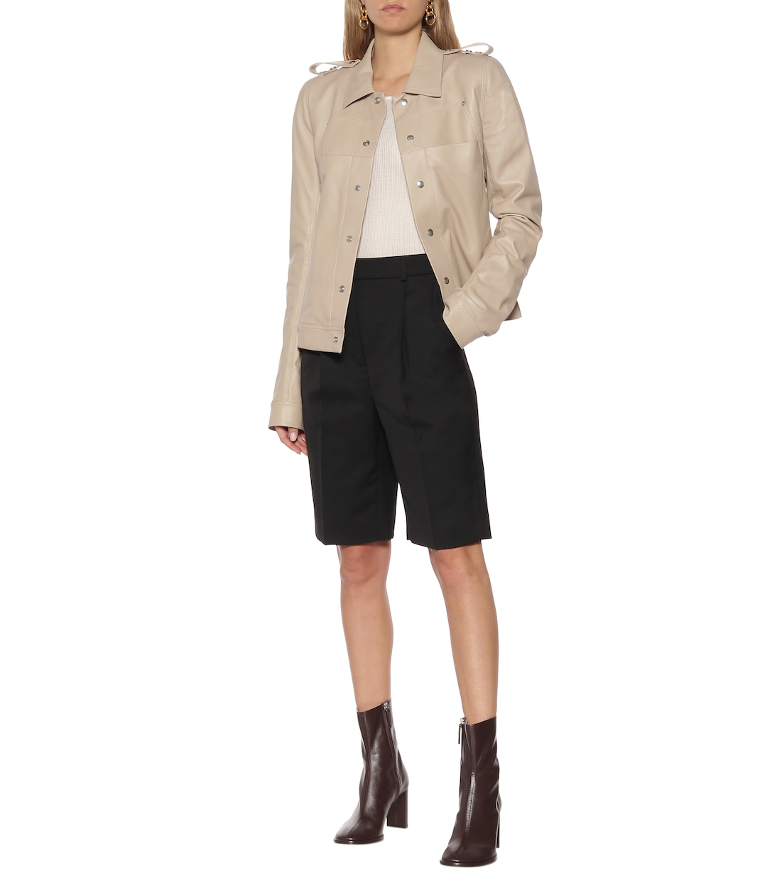Giacca Babel in pelle | Rick Owens
