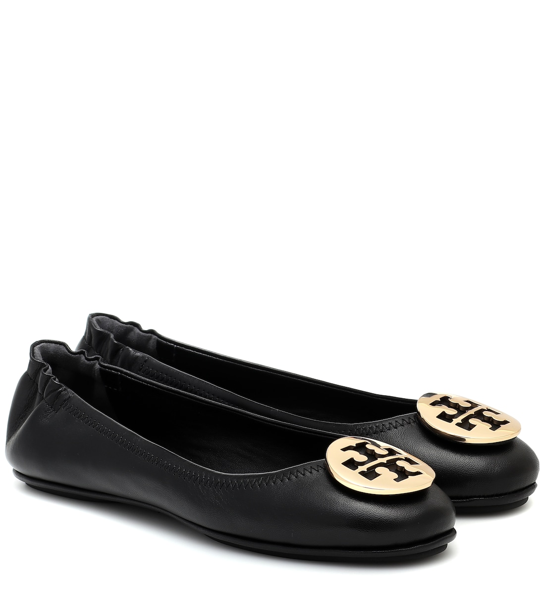 Minnie leather ballet flats | Tory Burch