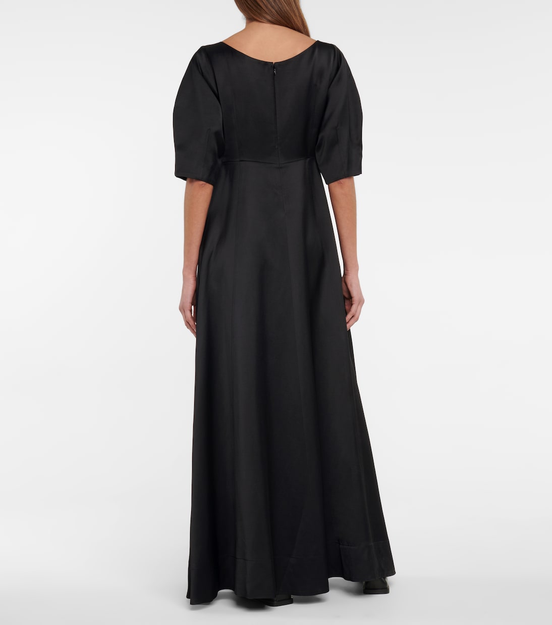 Maxikleid aus Satin | Toteme