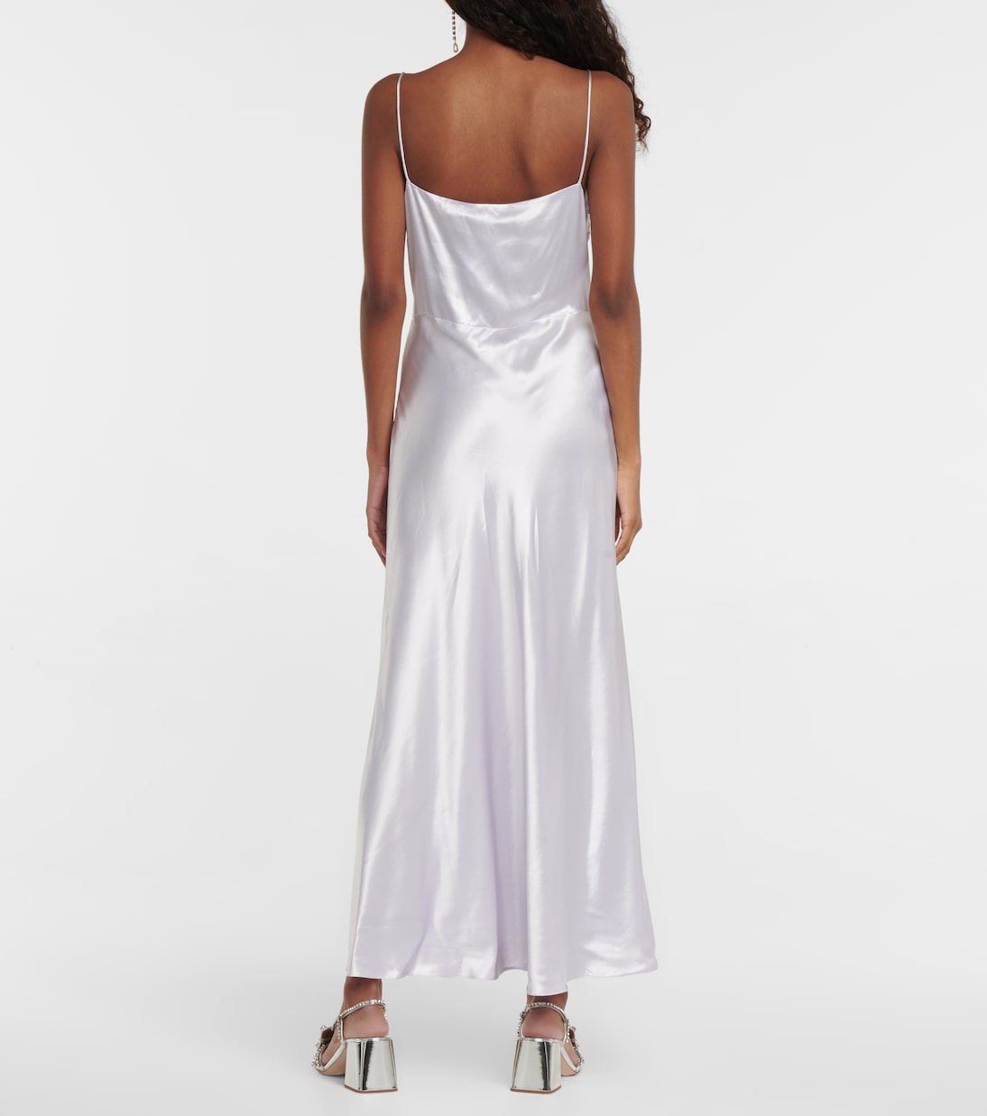 Abito sottoveste in raso | Miu Miu