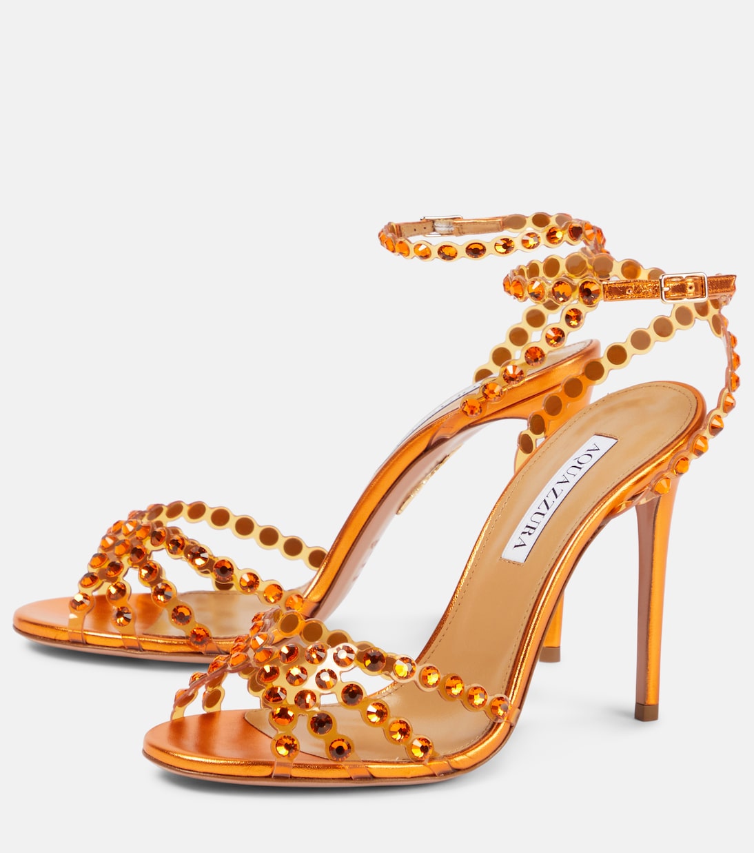 Verzierte Sandalen Tequila 105 | Aquazzura