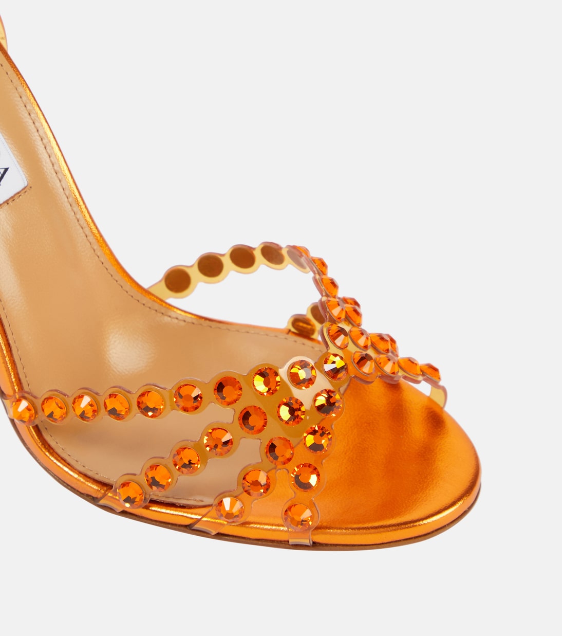 Verzierte Sandalen Tequila 105 | Aquazzura