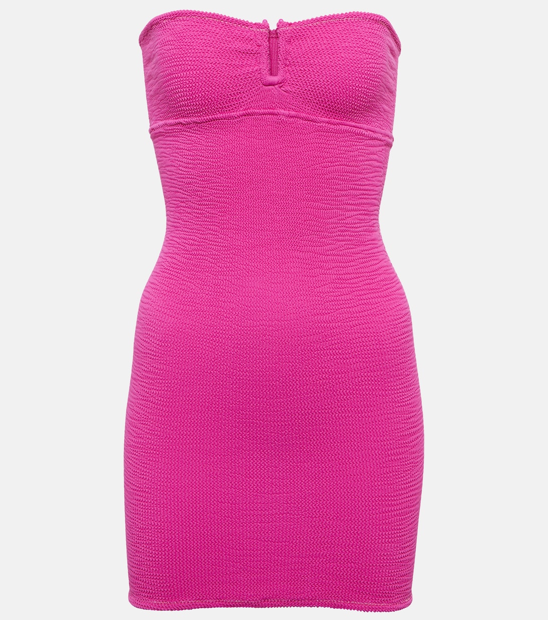 La Sciura textured bandeau minidress | Reina Olga