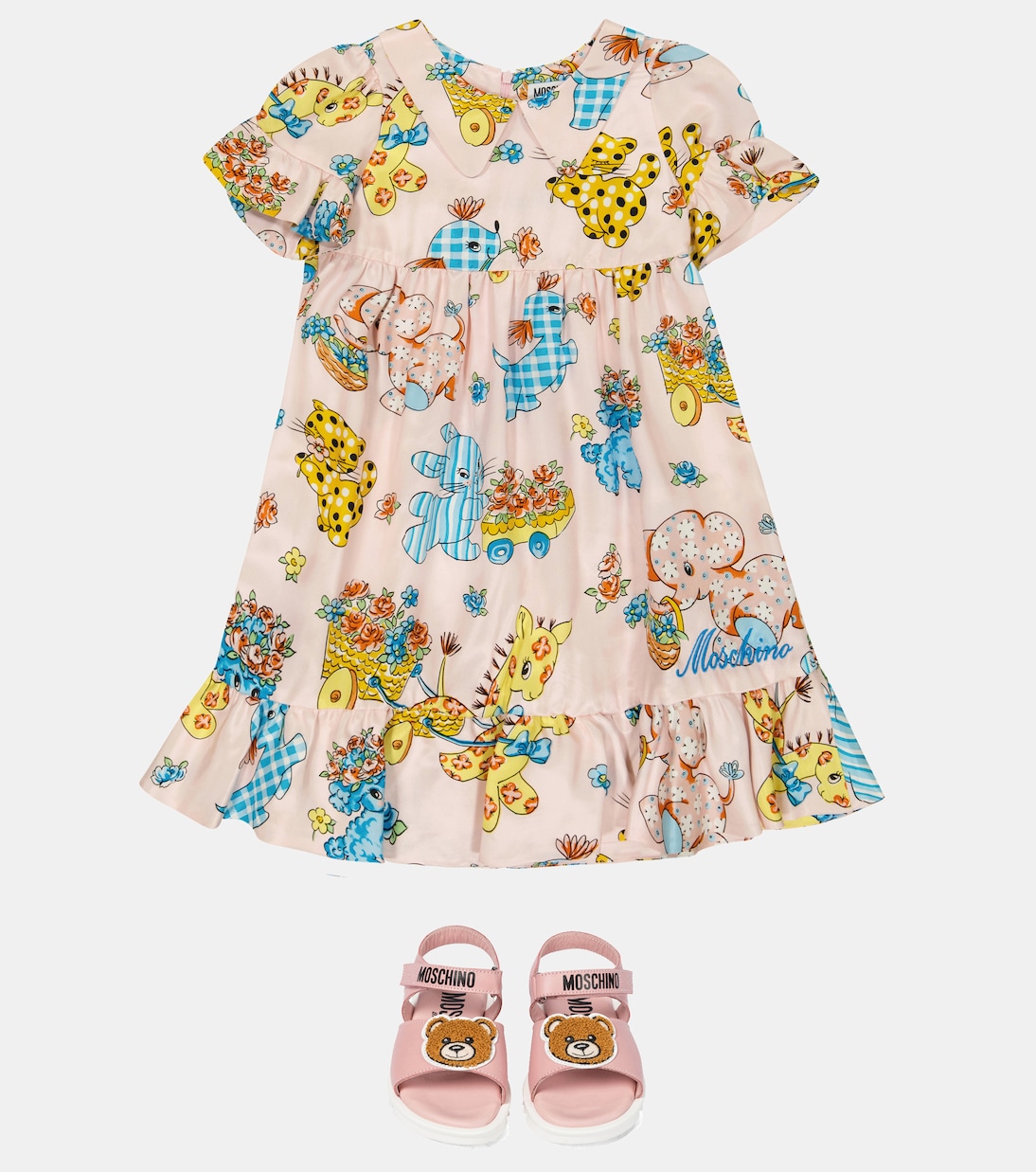 Printed dress | Moschino Kids