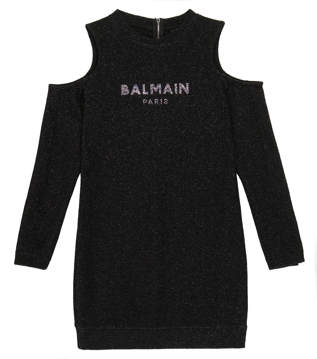 Verziertes Kleid aus Jersey | Balmain Kids