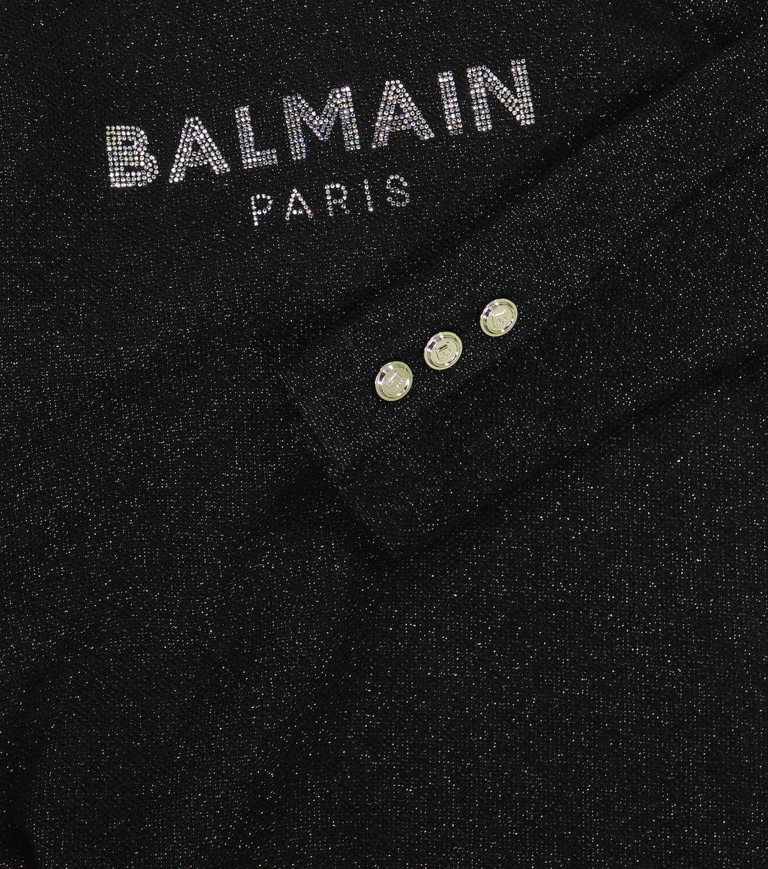 Verziertes Kleid aus Jersey | Balmain Kids