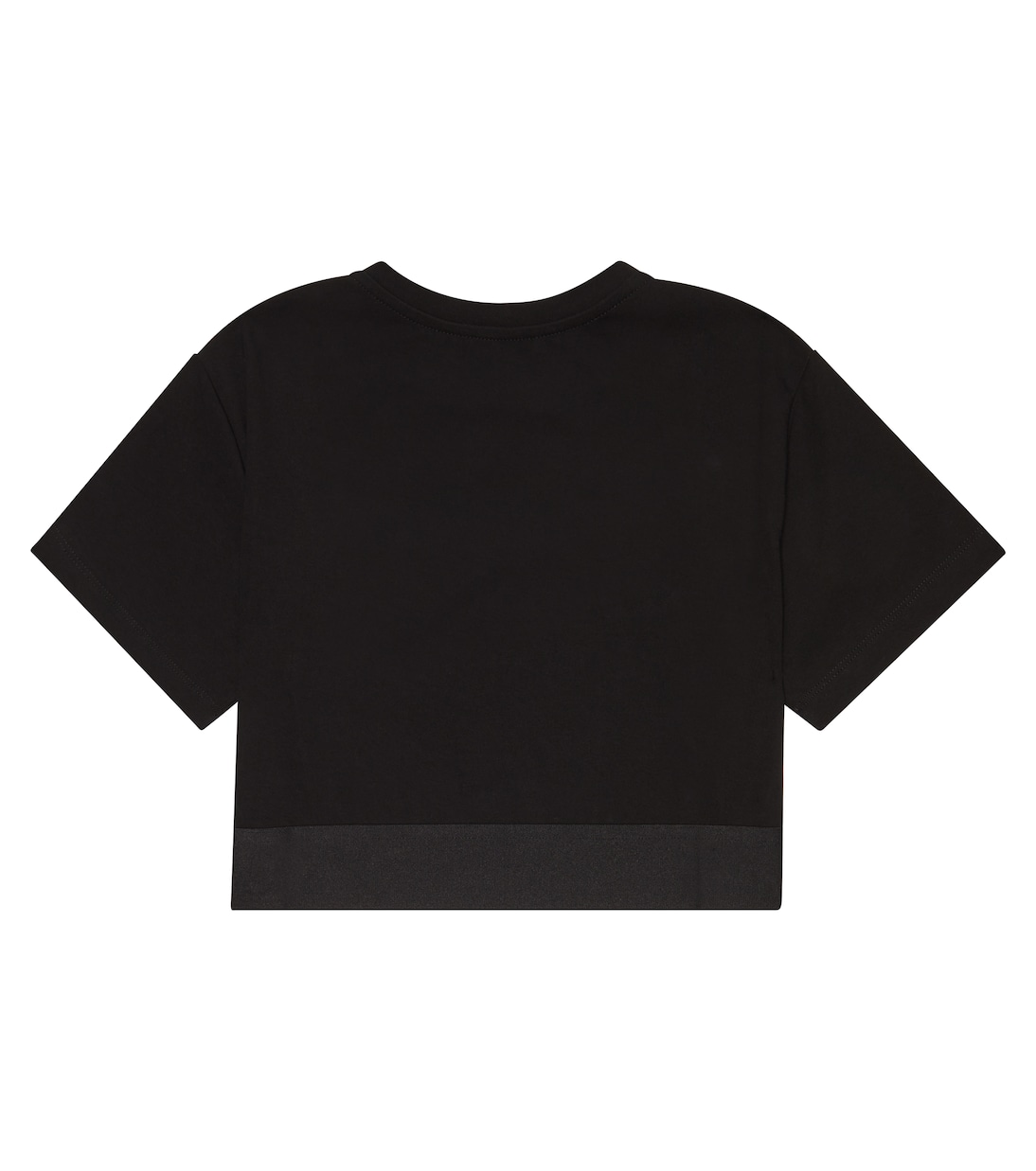 T-shirt en coton mélangé à logo | Dolce&Gabbana Kids