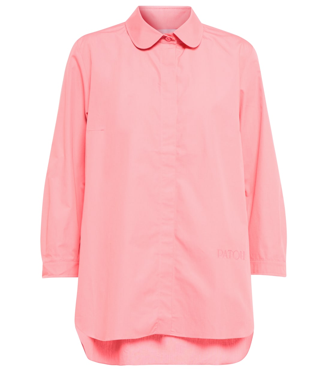 Oversize-Hemd aus Baumwollpopeline | Patou