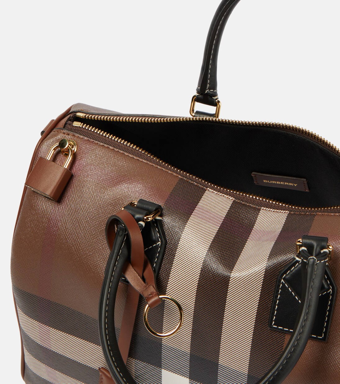 Checked canvas tote | Burberry