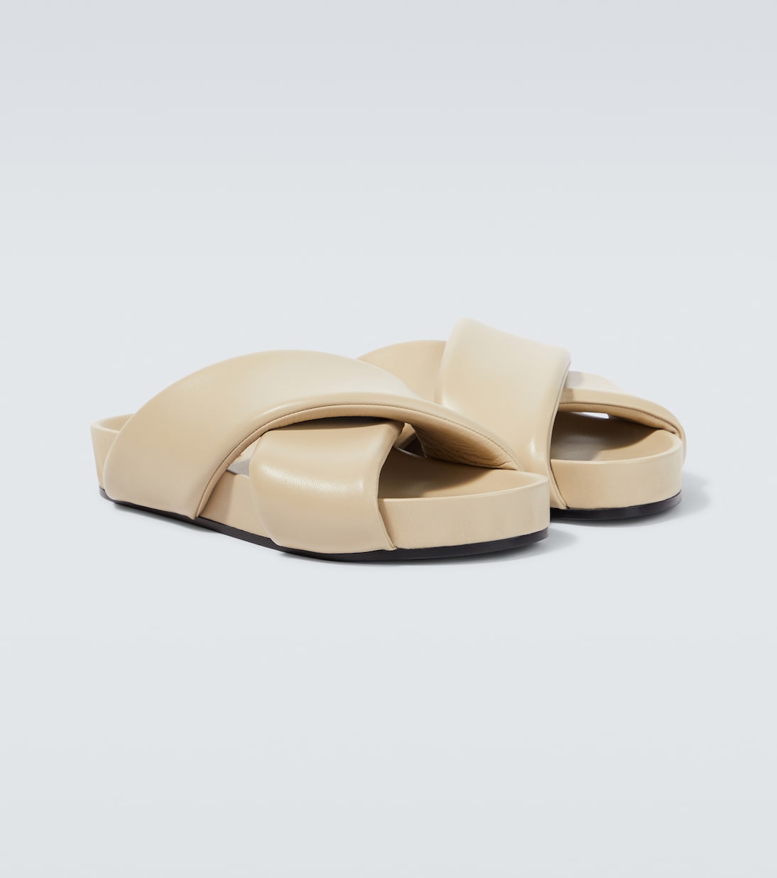 Leather sandals | Jil Sander
