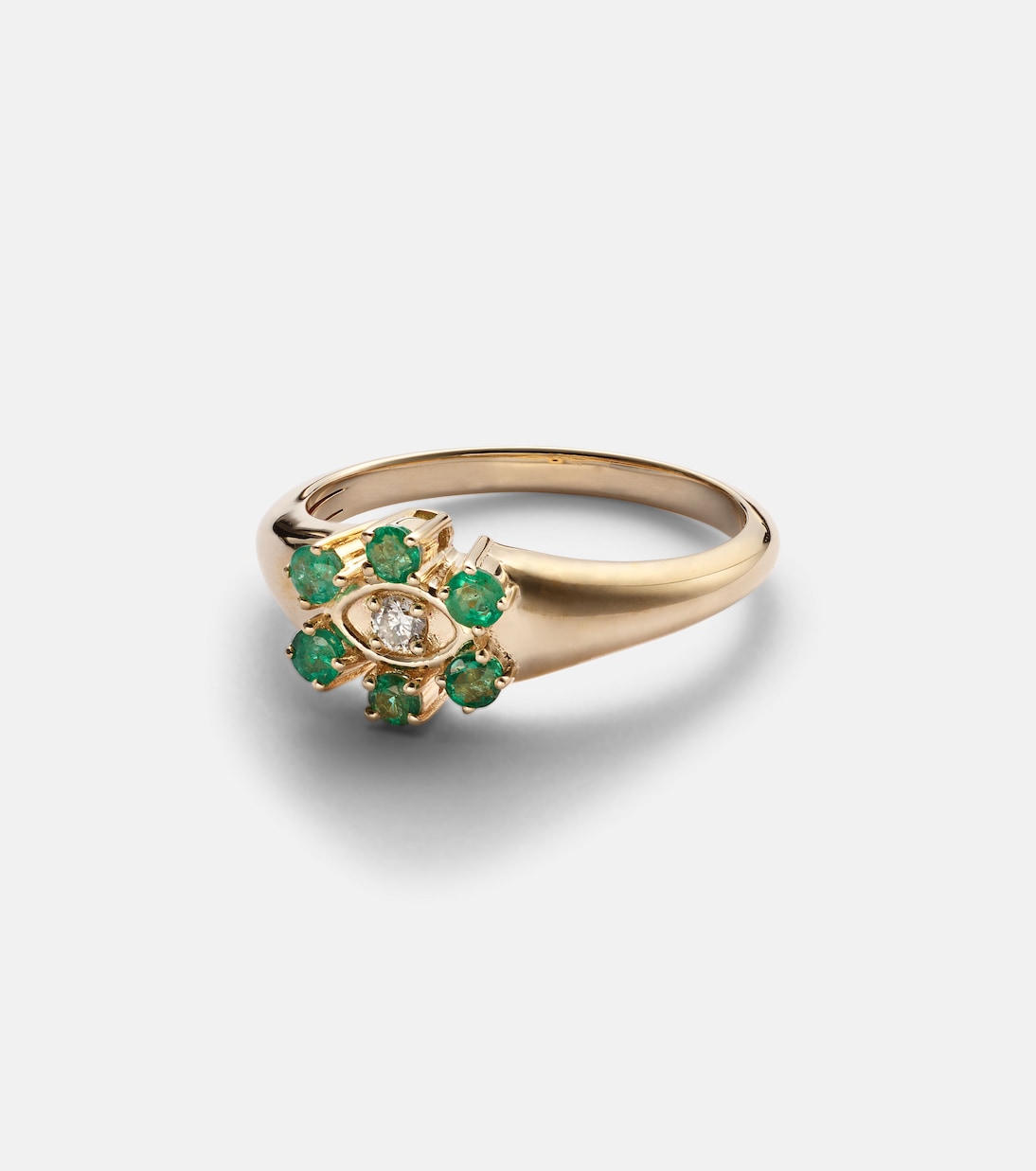 Bague en or 14 ct et diamants | Sydney Evan