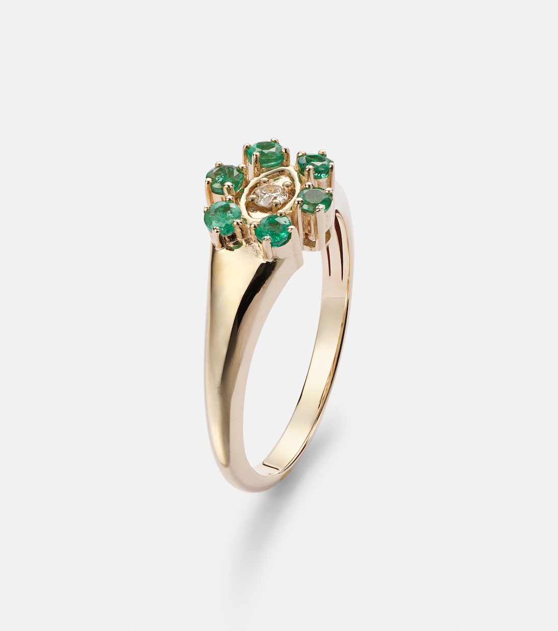 Bague en or 14 ct et diamants | Sydney Evan