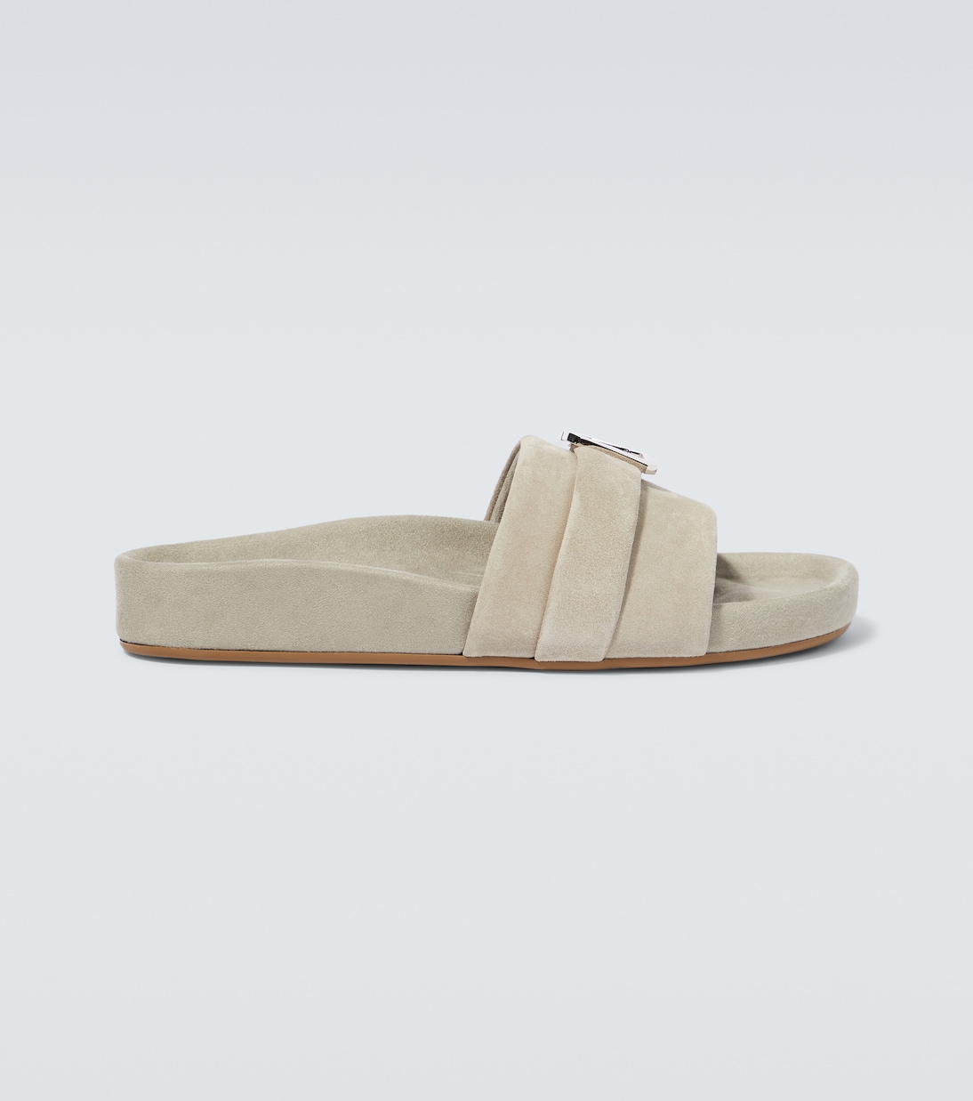 Embellished suede slides | Christian Louboutin