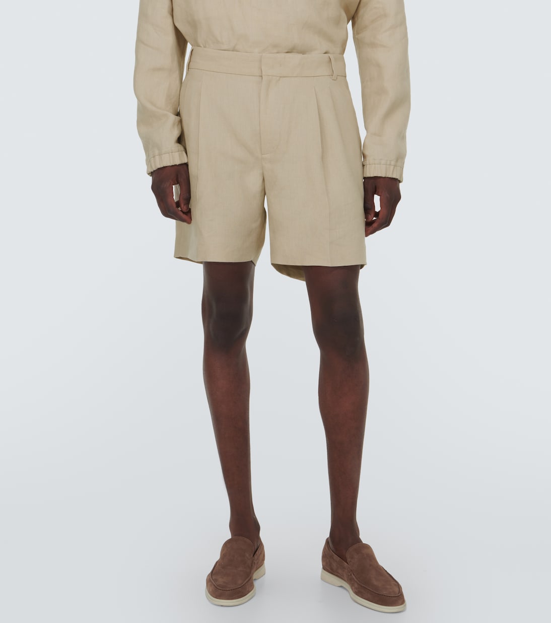 Bermuda-Shorts Honiara aus Leinen | Loro Piana