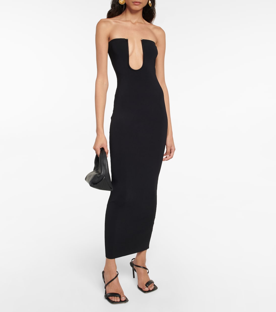 Ribbed-knit bodycon maxi dress | Christopher Esber