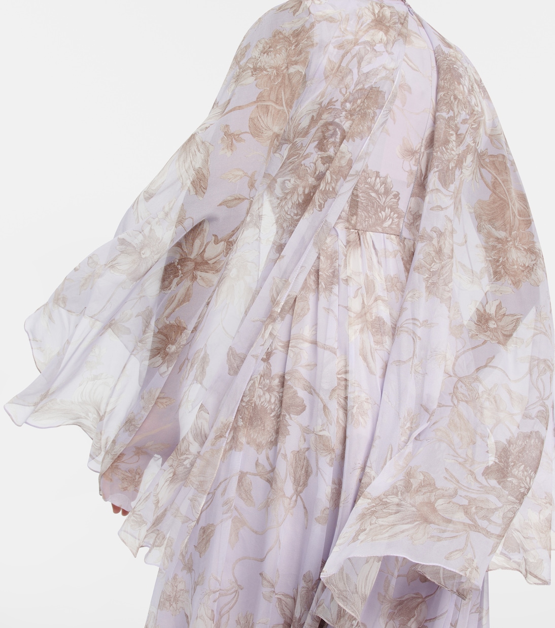 Chiara printed silk gown | Erdem