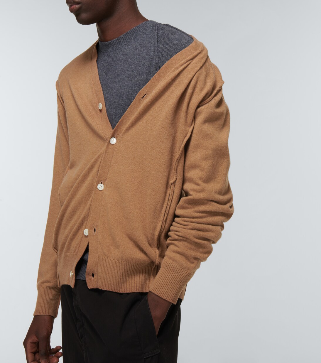 Inside Out wool cardigan | Undercover