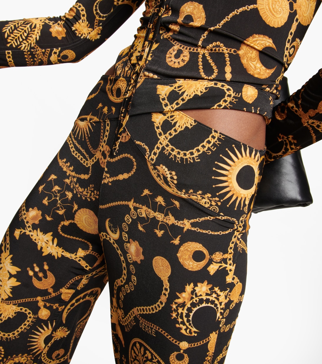 Pantalon ample imprimé | Marine Serre