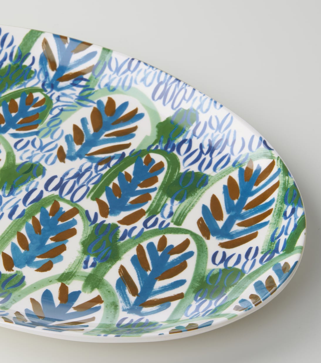 Japanese Kimonos 1 oval plate | Serax