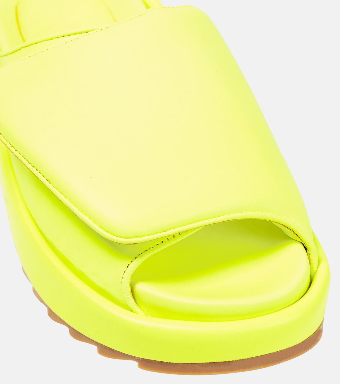 Gia 1 leather slides | Gia Borghini
