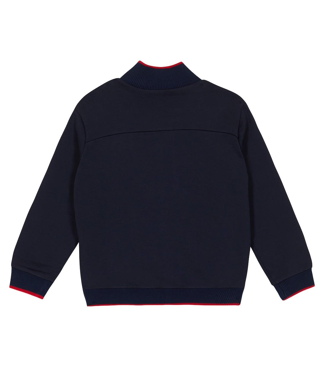 Logo zipped cotton track jacket | Dolce&Gabbana Kids