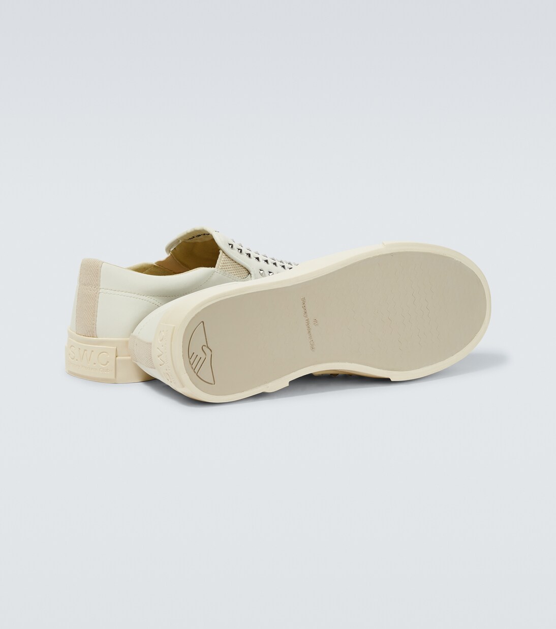 【Junya Watanabe】 x Stepney Workers Clubレザースニーカー S.W.C & Junya Watanabe COMME des GARCONS MAN – S.W.C