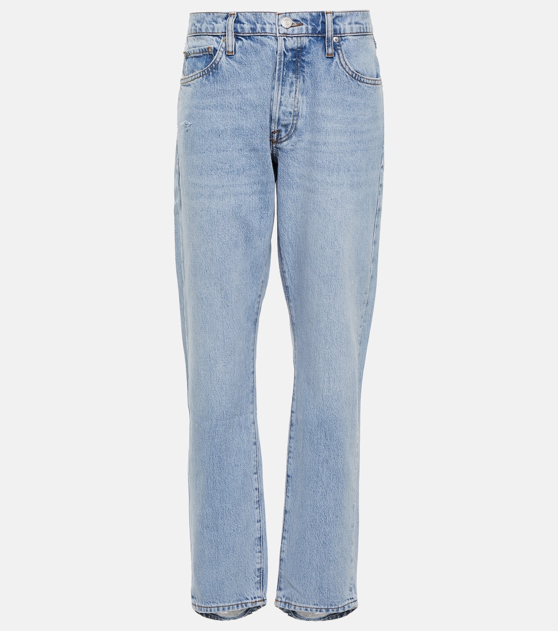 Le Slouch mid-rise straight jeans | Frame