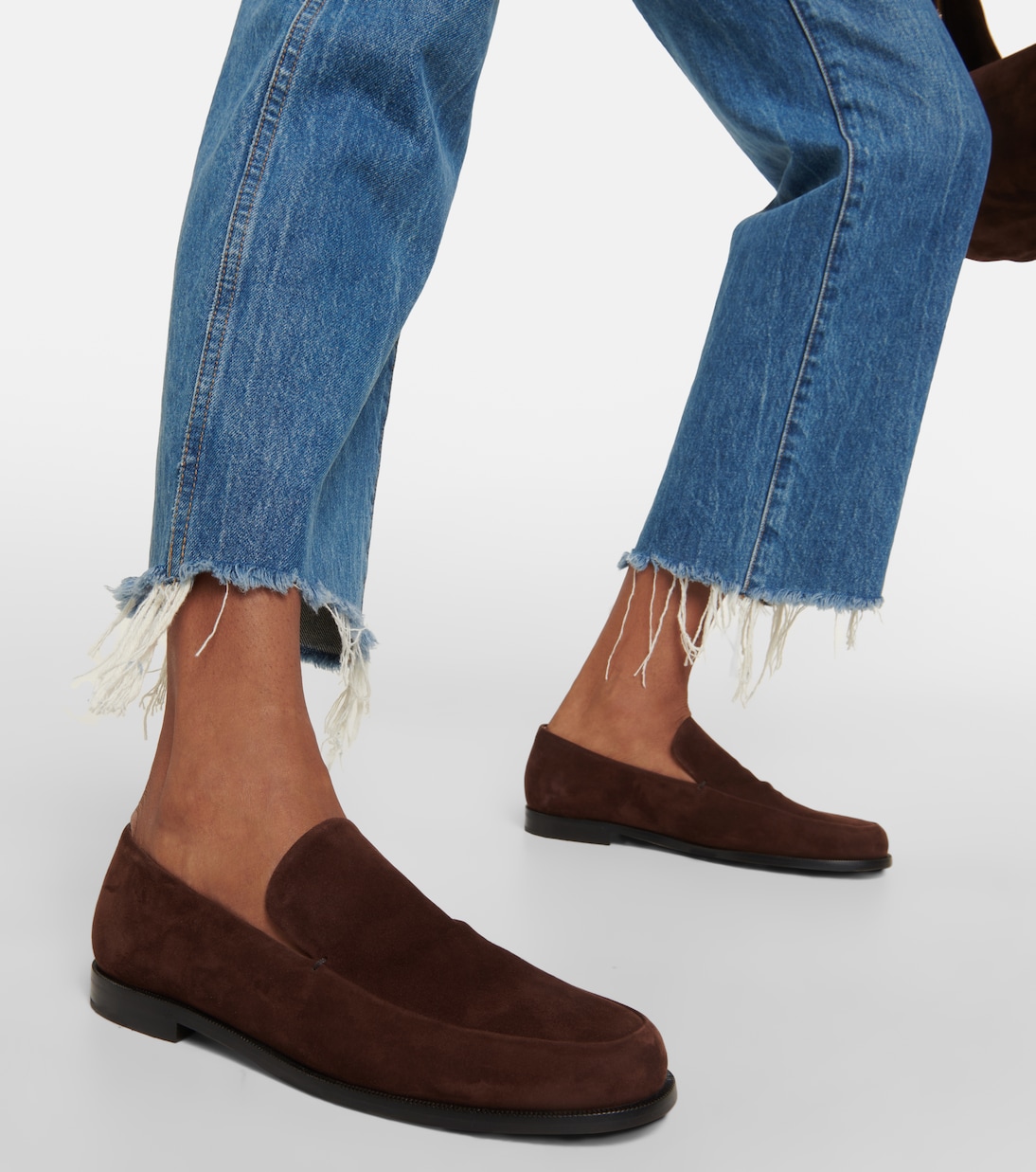 Alessio suede loafers | Khaite