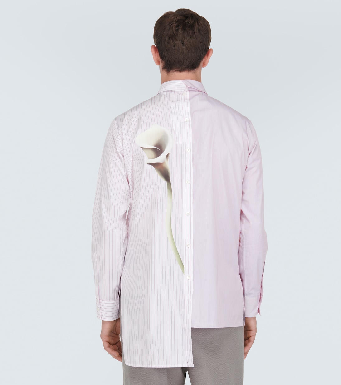 Camicia in popeline di cotone con stampa | Lanvin