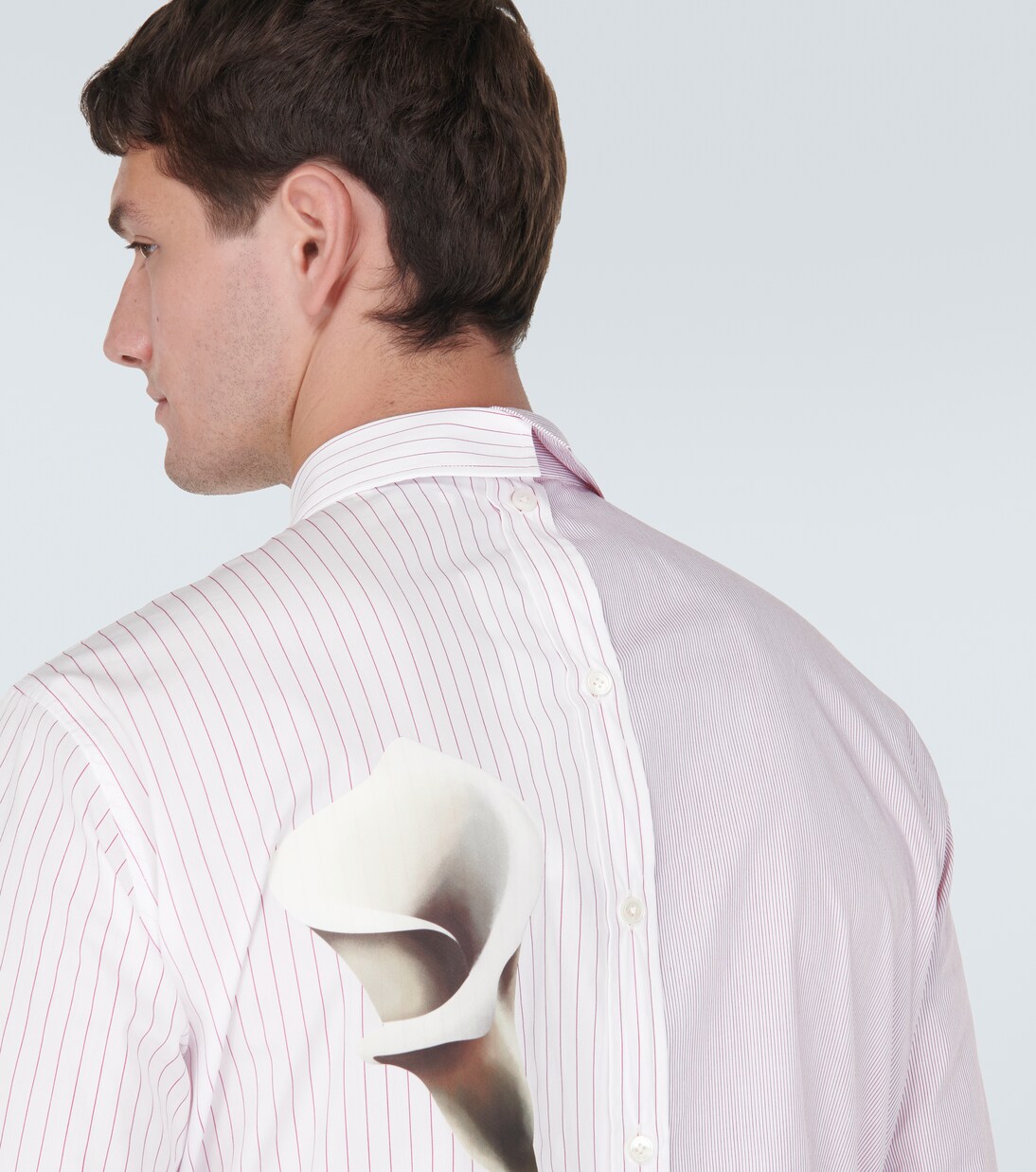 Camicia in popeline di cotone con stampa | Lanvin