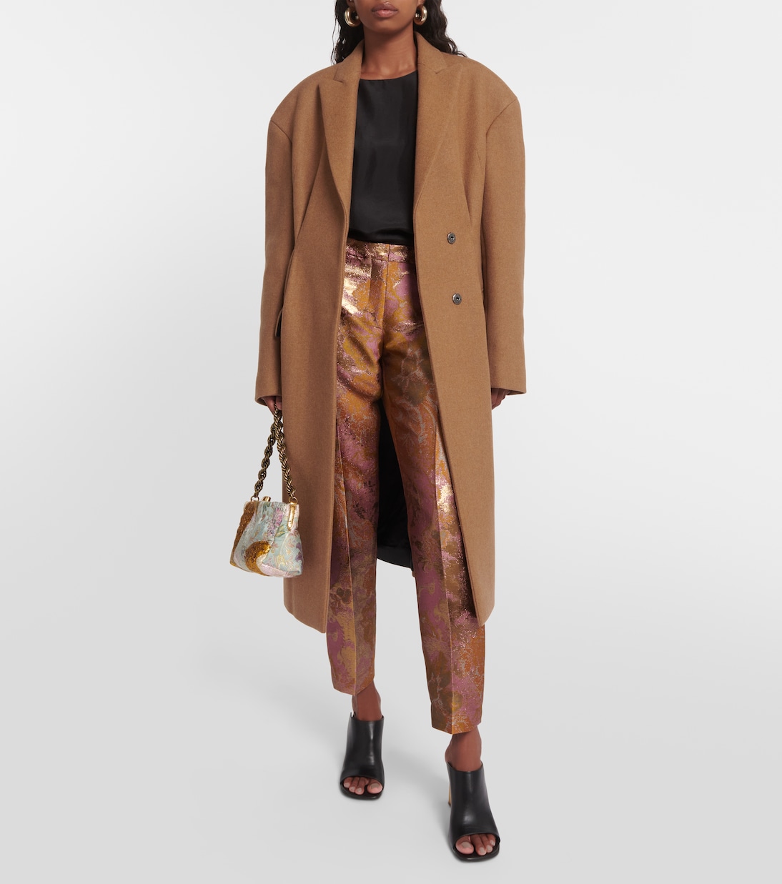 Mantel aus einem Wollgemisch | Dries Van Noten