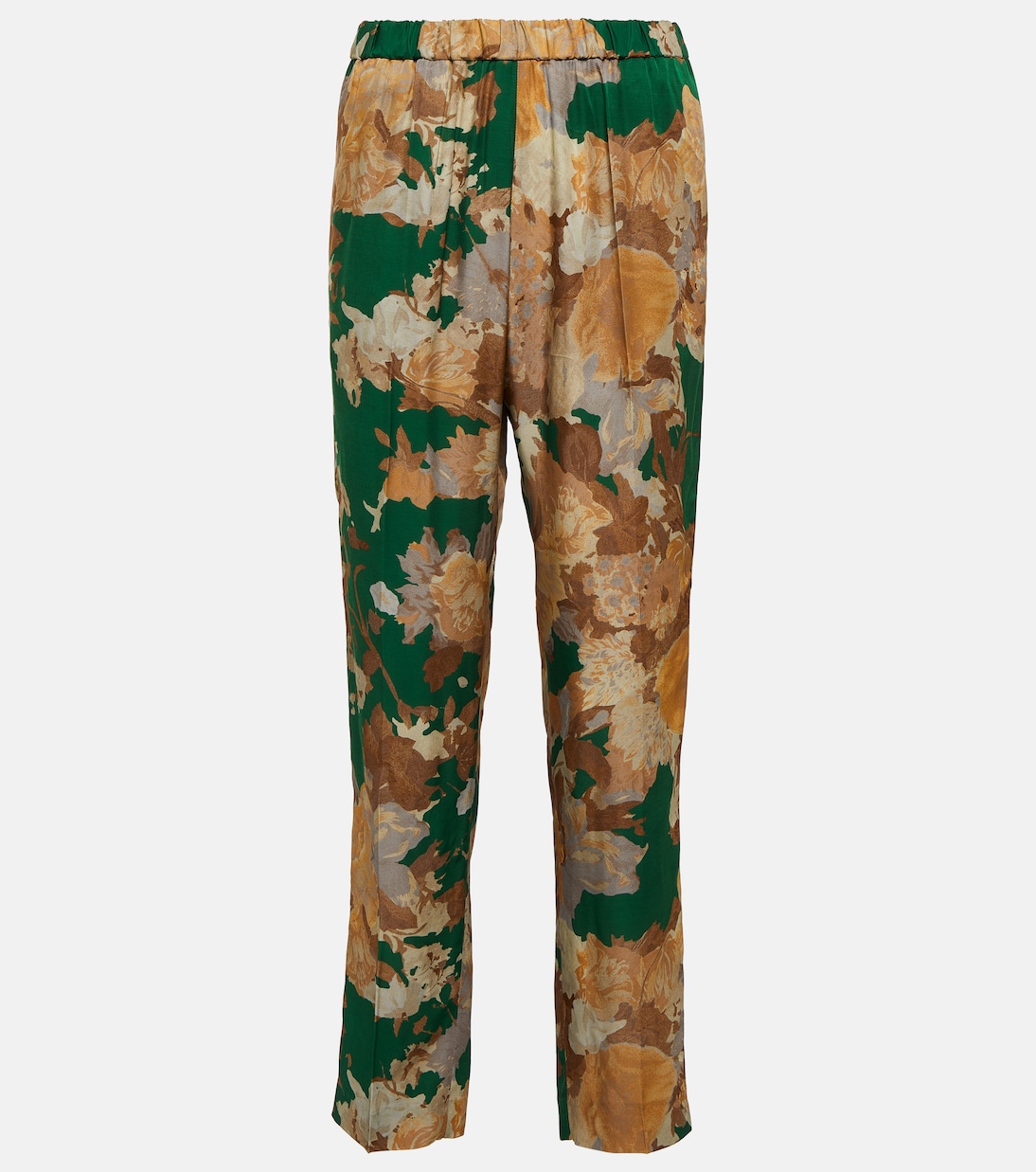 Printed slim pants | Dries Van Noten