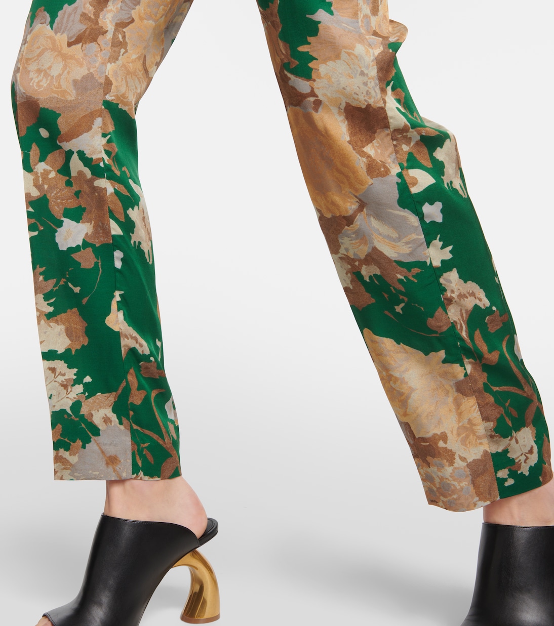 Printed slim pants | Dries Van Noten