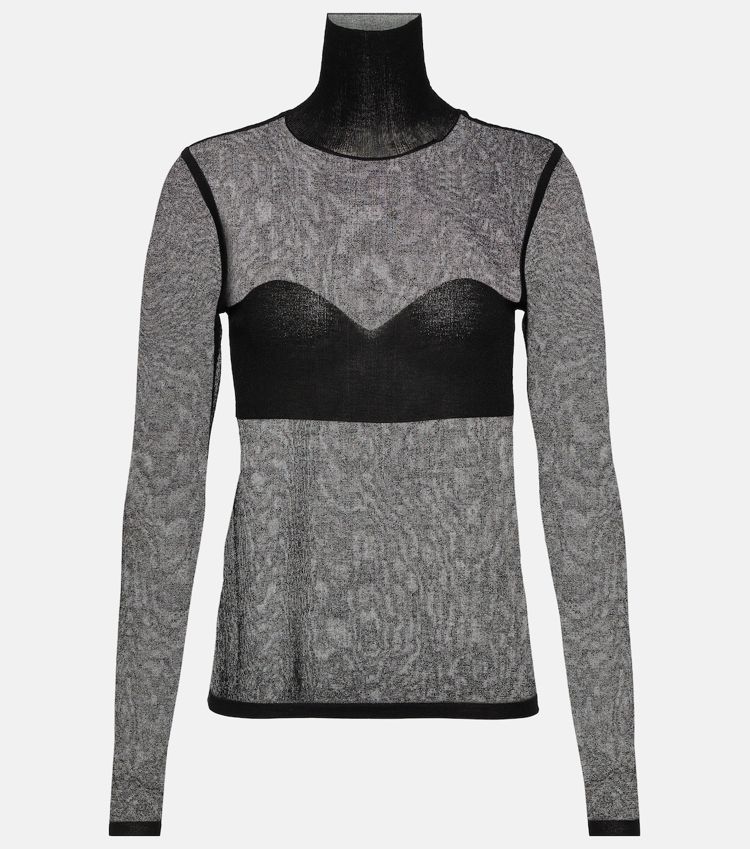 Top de cuello alto de punto | Nina Ricci