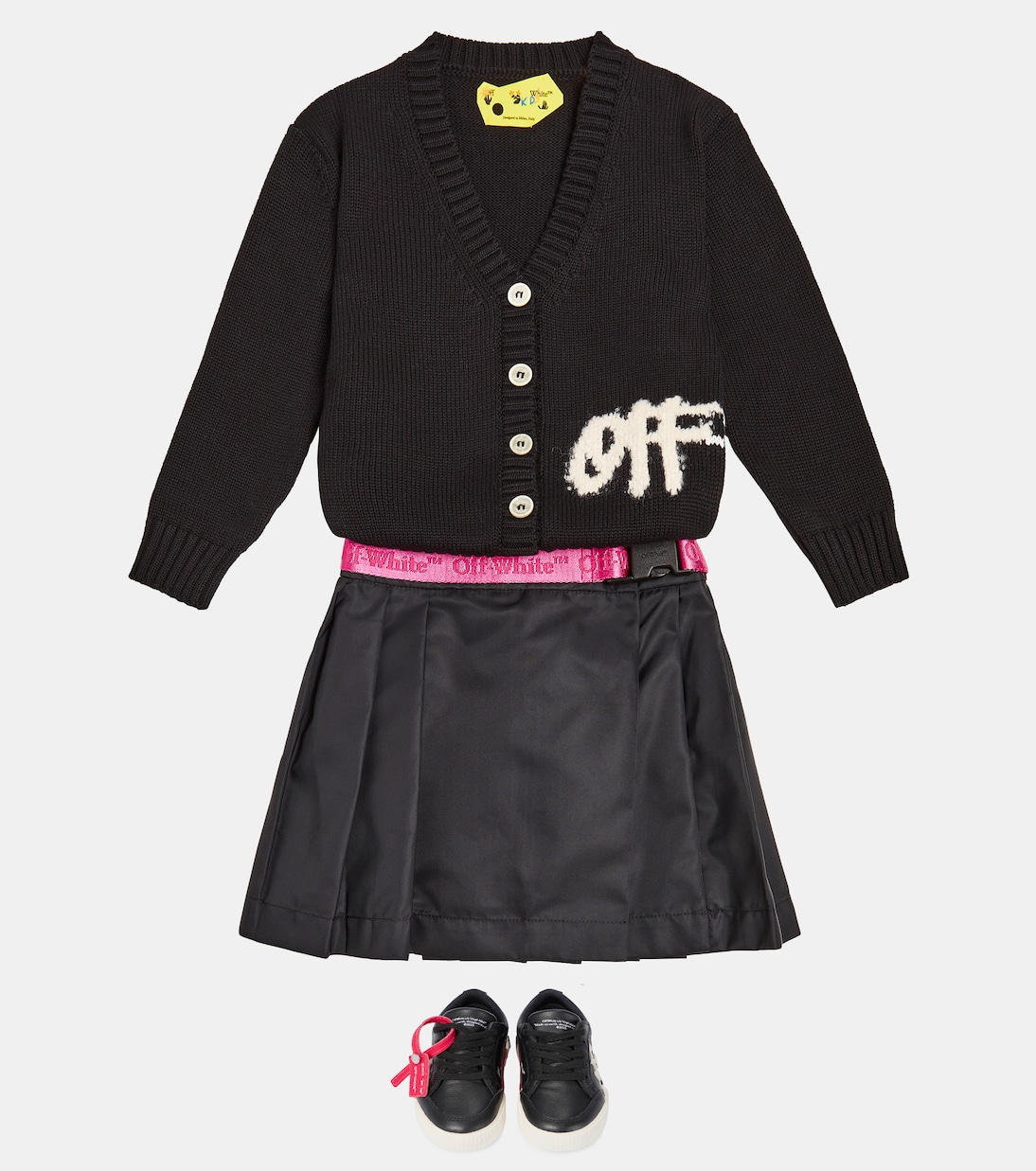 Minifalda Bookish con logo | Off-White Kids
