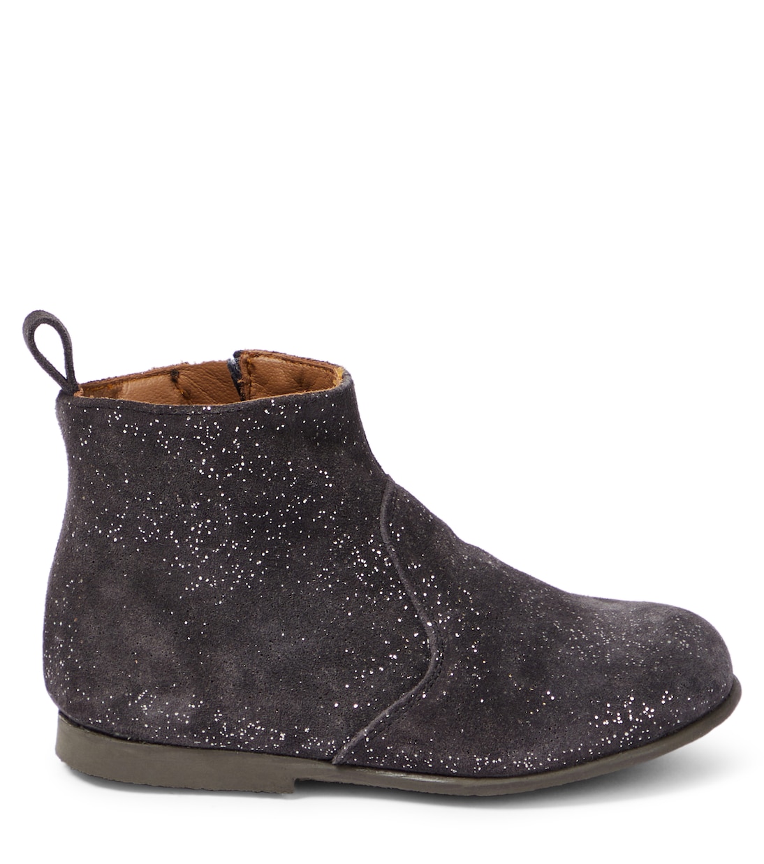 Bottines Tate en daim à paillettes | PèPè