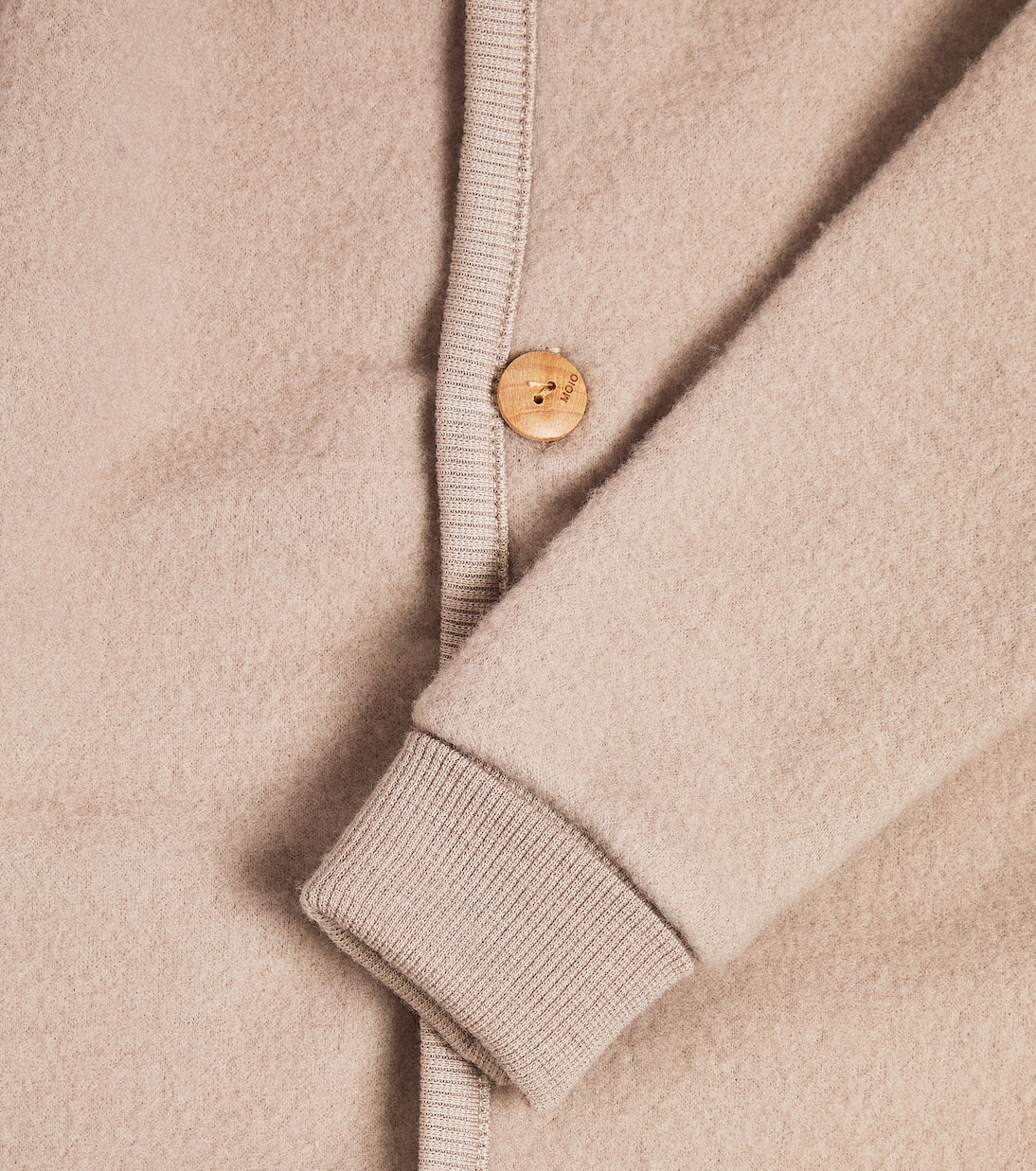 Bébé – Cardigan Umber en laine | Molo