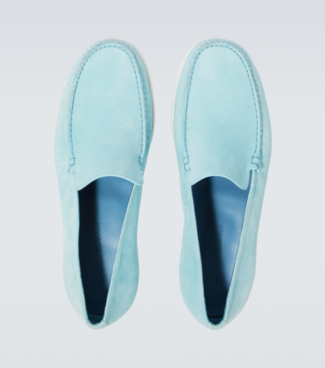 Mocassini Monaco in suede | Manolo Blahnik