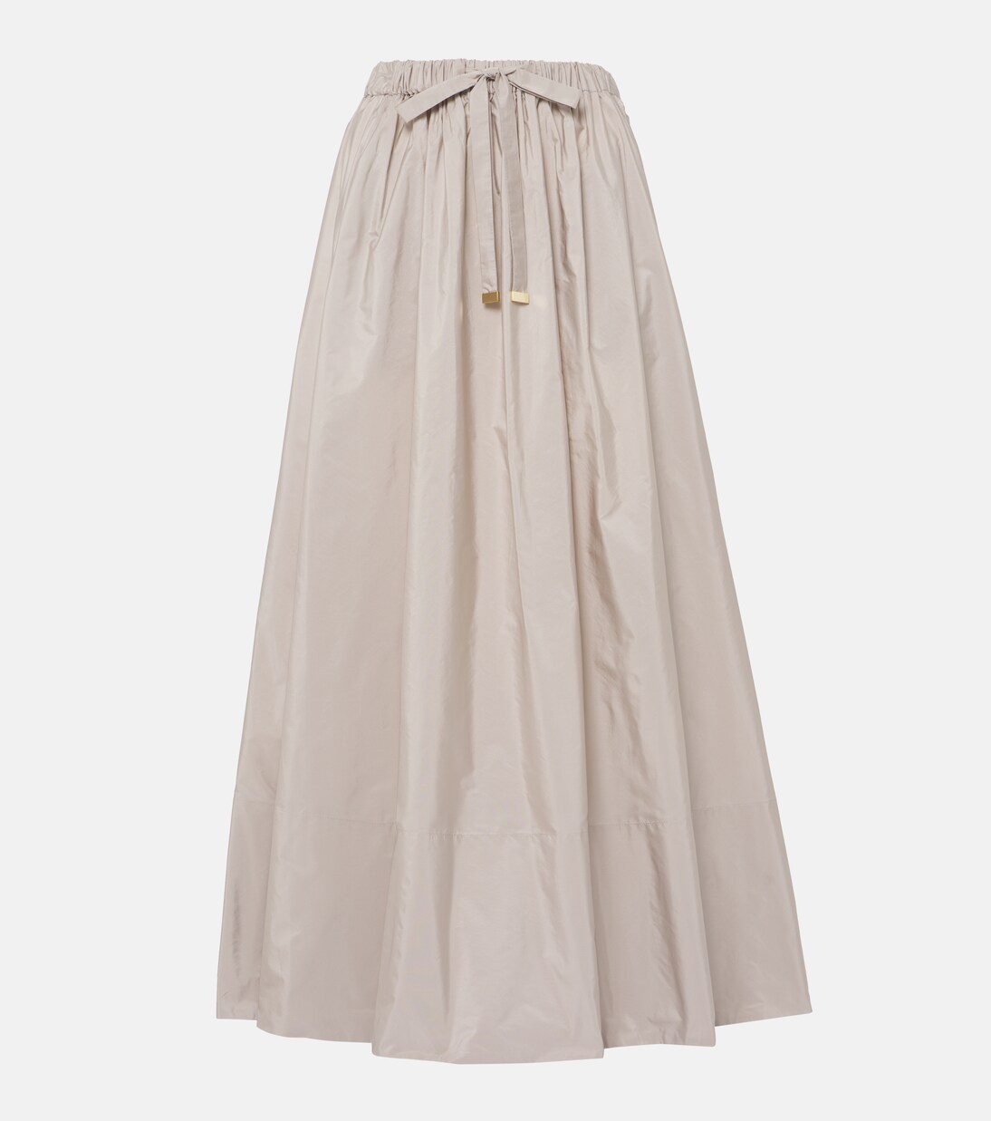 Pleated taffeta maxi skirt | 'S Max Mara