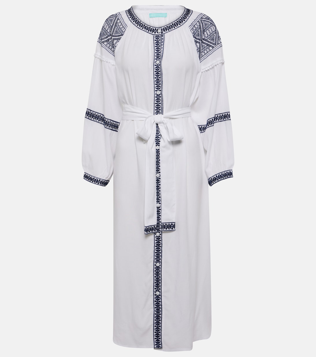 Vestido midi Ally bordado | Melissa Odabash